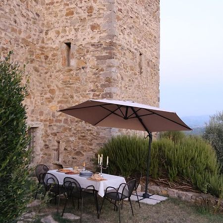 Medieval Tower In Umbria With Swimming Pool Montelagello Buitenkant foto
