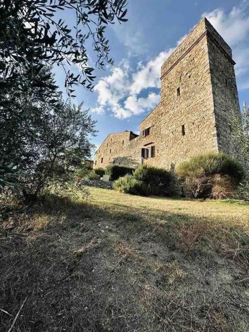 Medieval Tower In Umbria With Swimming Pool Montelagello Buitenkant foto