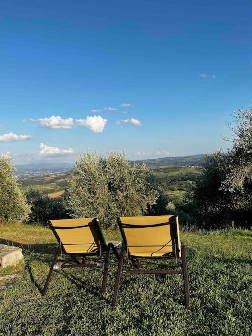 Medieval Tower In Umbria With Swimming Pool Montelagello Buitenkant foto