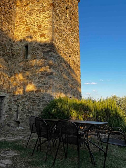 Medieval Tower In Umbria With Swimming Pool Montelagello Buitenkant foto