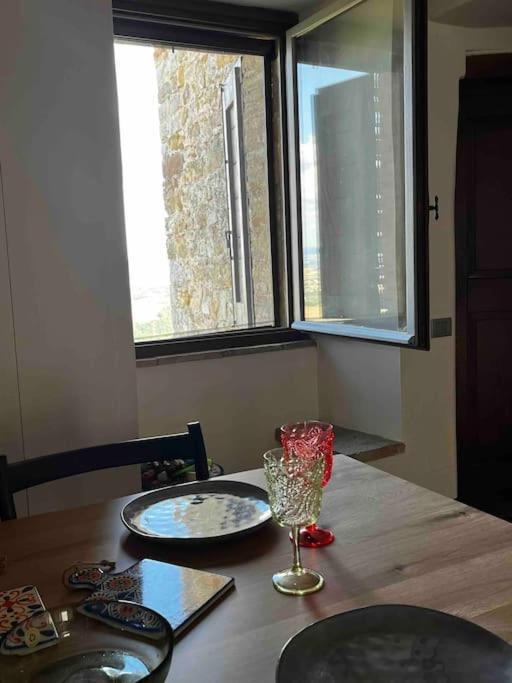 Medieval Tower In Umbria With Swimming Pool Montelagello Buitenkant foto